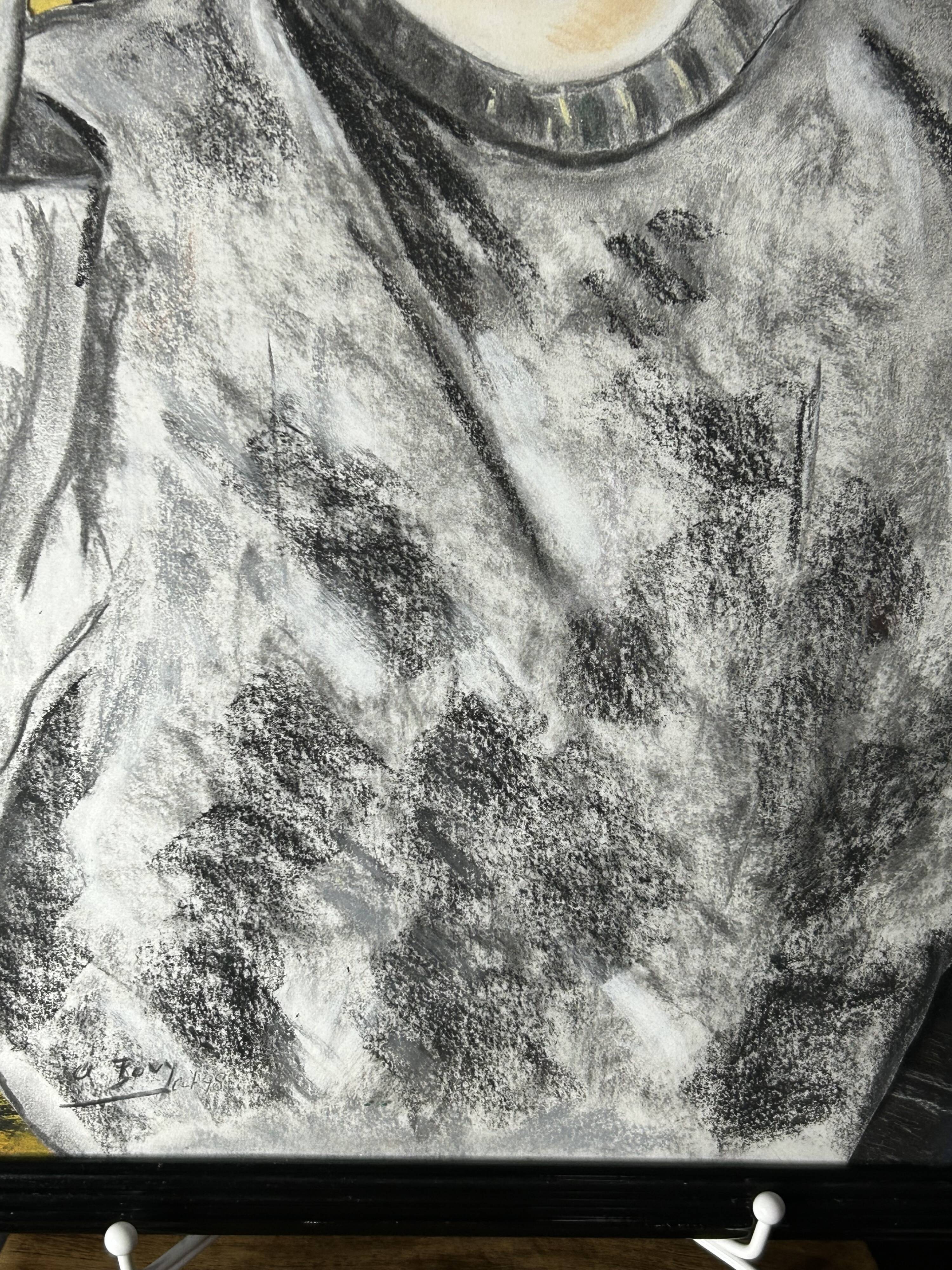 Ecole surréaliste moderne - Portrait de femme - Peinture - Art du XXème