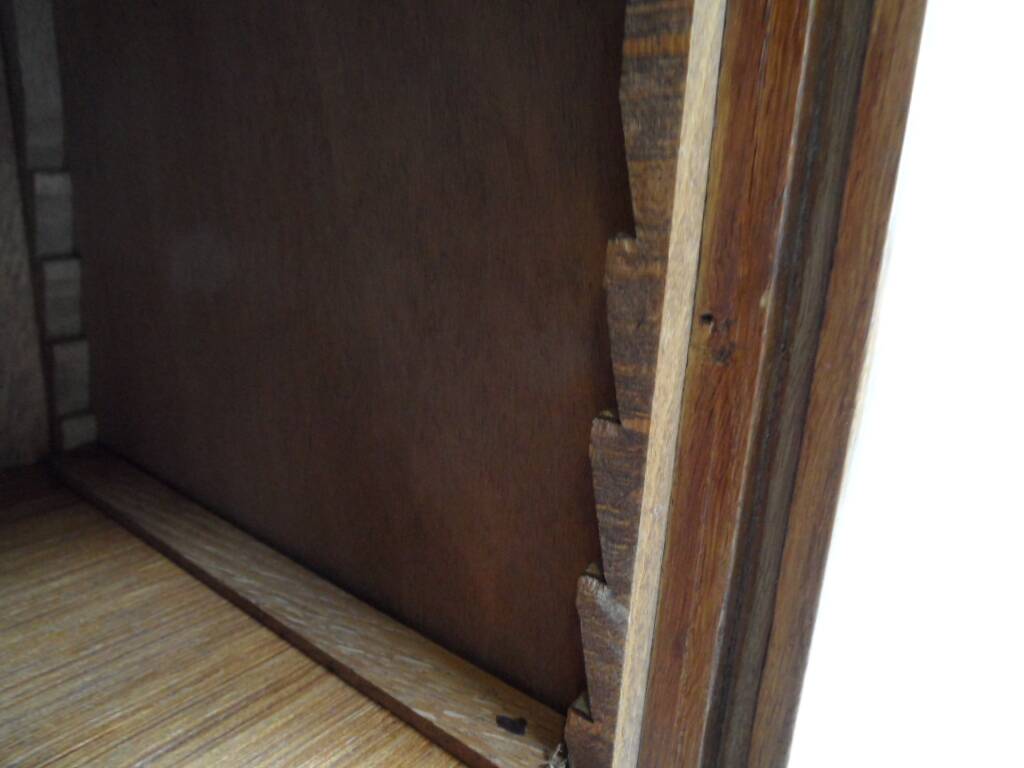 Vintage filing cabinet with roller shutter