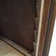 Vintage filing cabinet with roller shutter