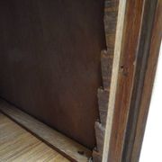 Vintage filing cabinet with roller shutter