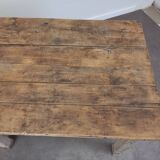 Old patinated farm table