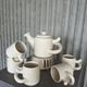 Ove Pollas Ceramic Tea Set — Pollas Design, Denmark, 1970s