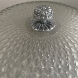 Chiseled glass ceiling lamp