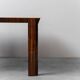 Table en bois et métal 1970 vintage modernisme