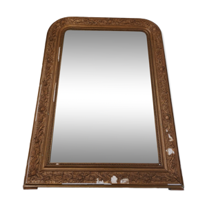 Ancien grand miroir louis - philippe