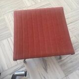 Vitra armchair and footrest set