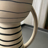 Vase blanc mat