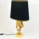 Sculptural Hollywood Regency table lamp in the shape of a horse from the 1970s.