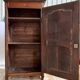 18th century walnut hosiery cabinet