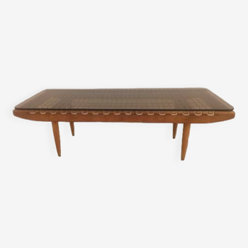 Very nice coffee table by Georges Tigien, 1960s