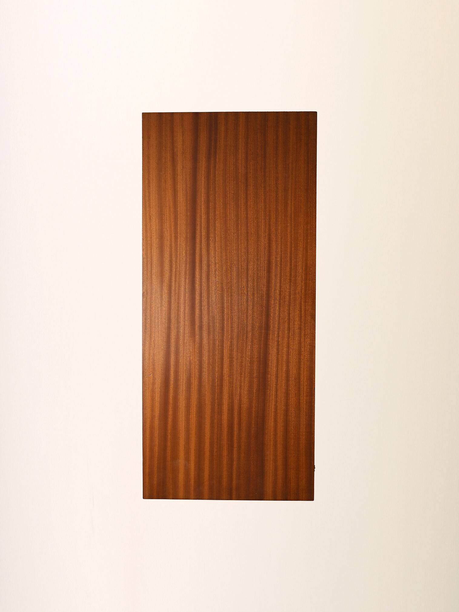 Scandinavian chest of drawers with metal handles