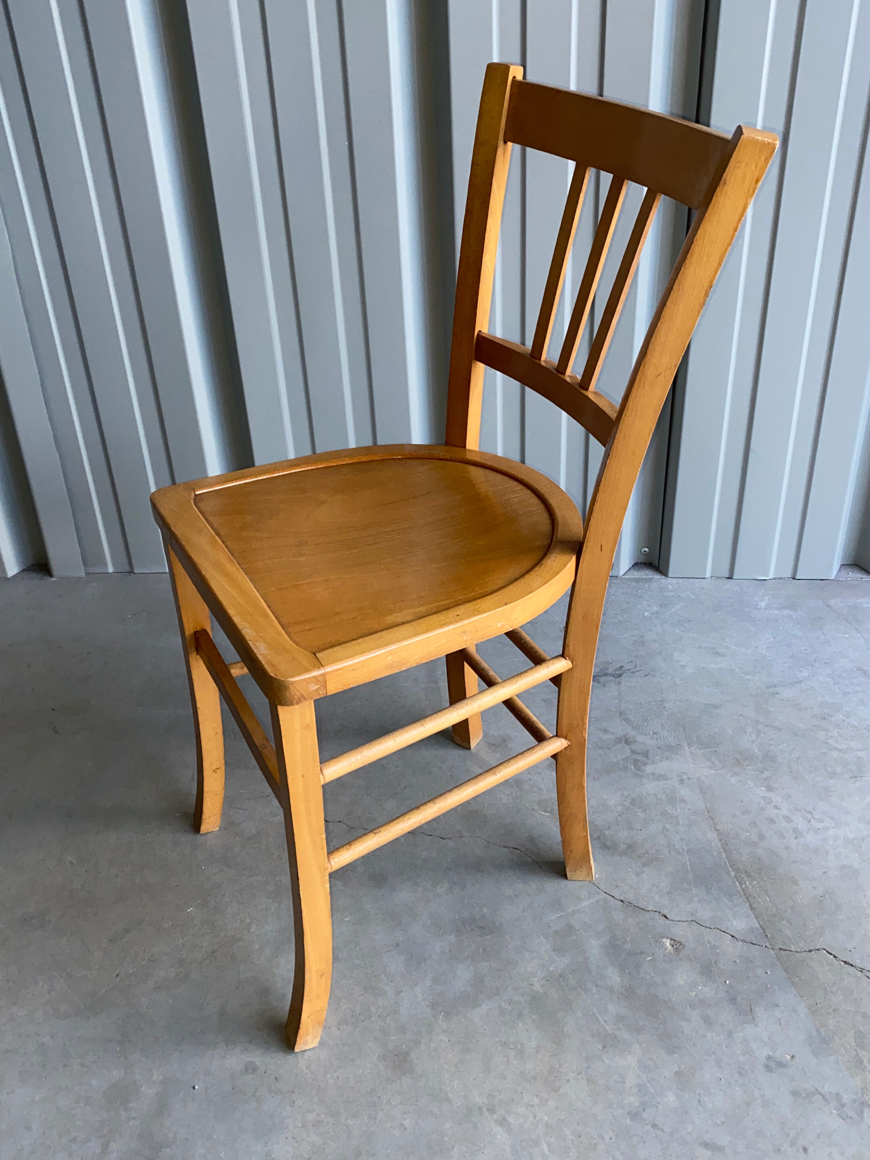 6 chaises bistrot