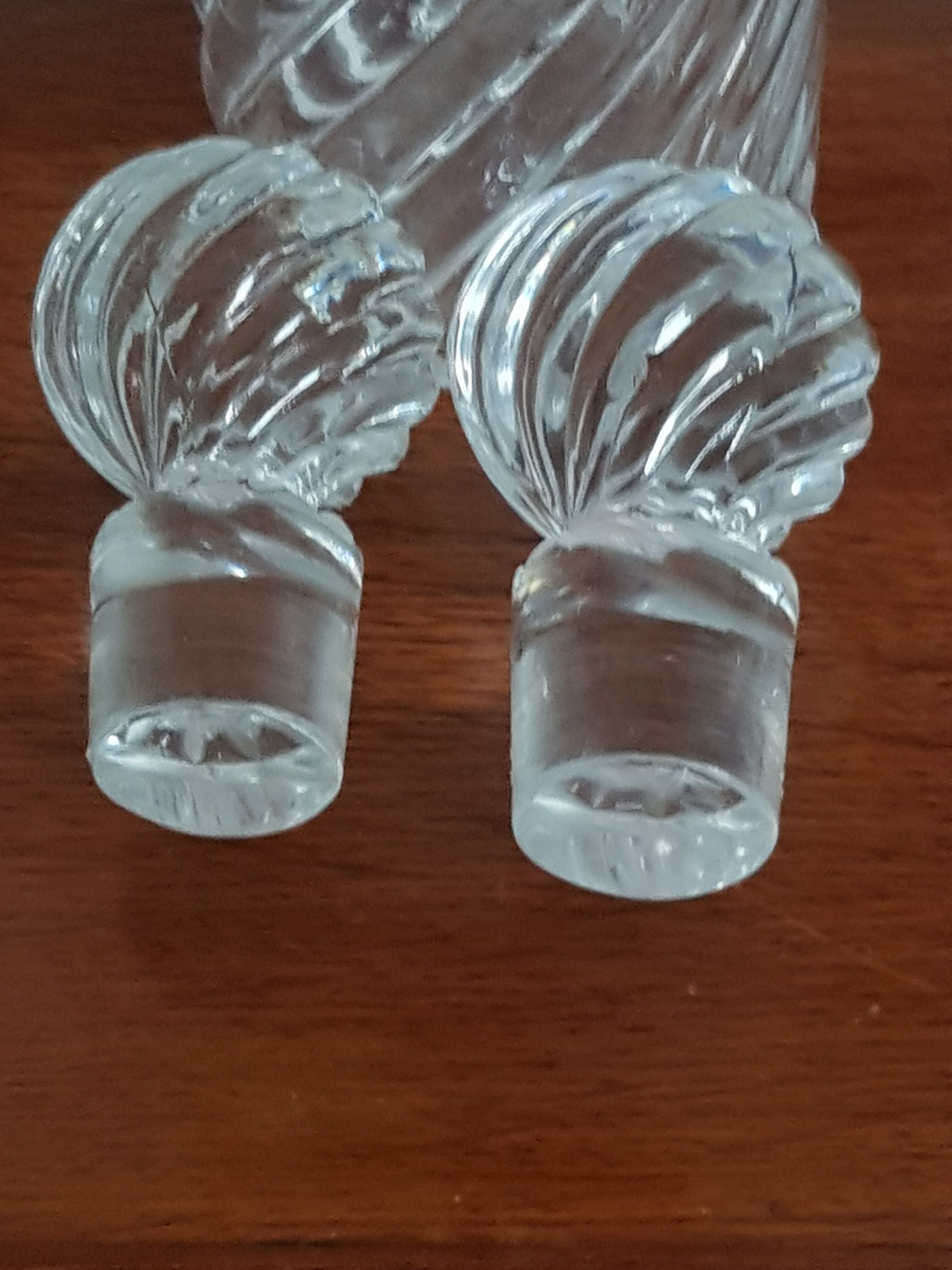 Série de 4 flacons de parfum