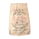 Bag burlap union perénéo ariegoise red