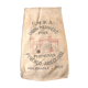 Bag burlap union perénéo ariegoise red