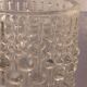 Brutalist crystal vase 1970