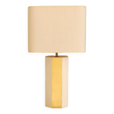The luco white & yellow gold lacquered finish