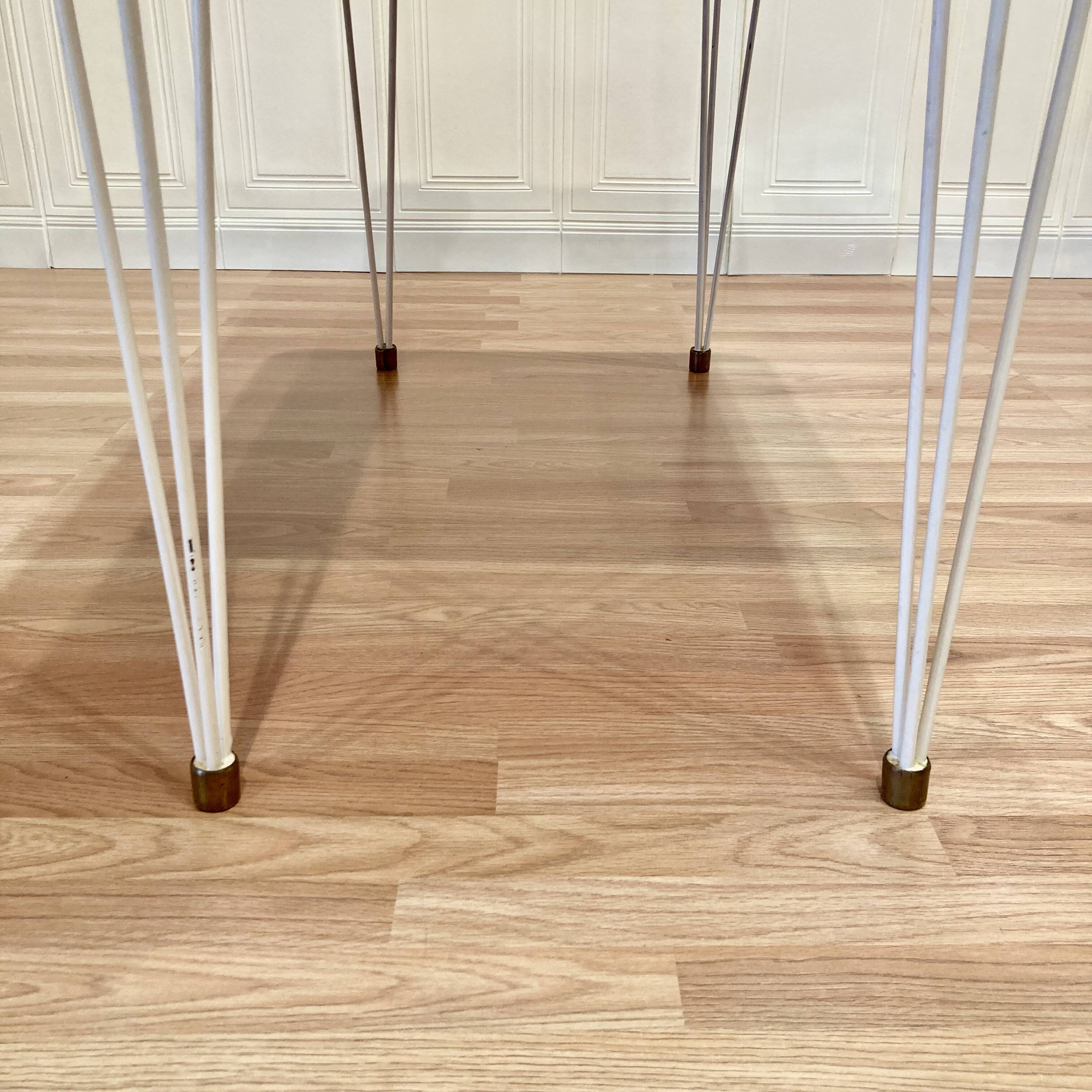 HIGH DESIGN TABLE WITH SCANDINAVIAN SIGNATURE 1950.