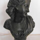 Buste de femme belle époque sculpture platre