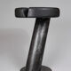 Solid wood sculptural side table, original contemporary design, logniture