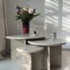 Trio de table basse Gigognes 100% Pierre de david