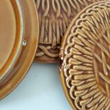 Vintage ceramic set signed Création Val Décor.