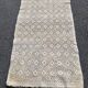 Persian rug in knotted wool beige flower 170x90