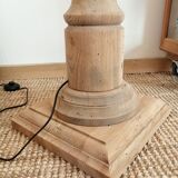 Vintage wooden floor lamp revisited