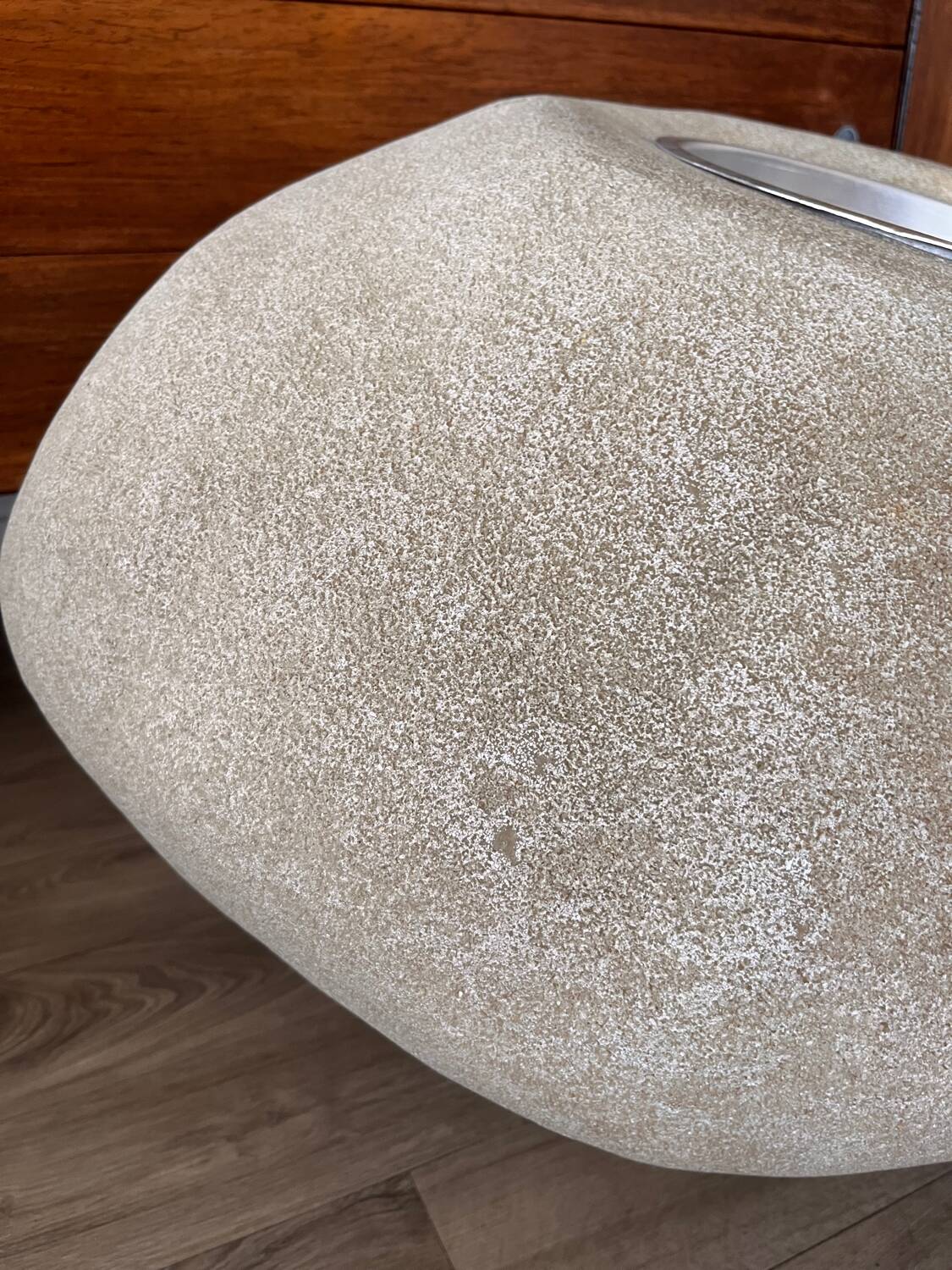 Very large Cazenave rock lamp