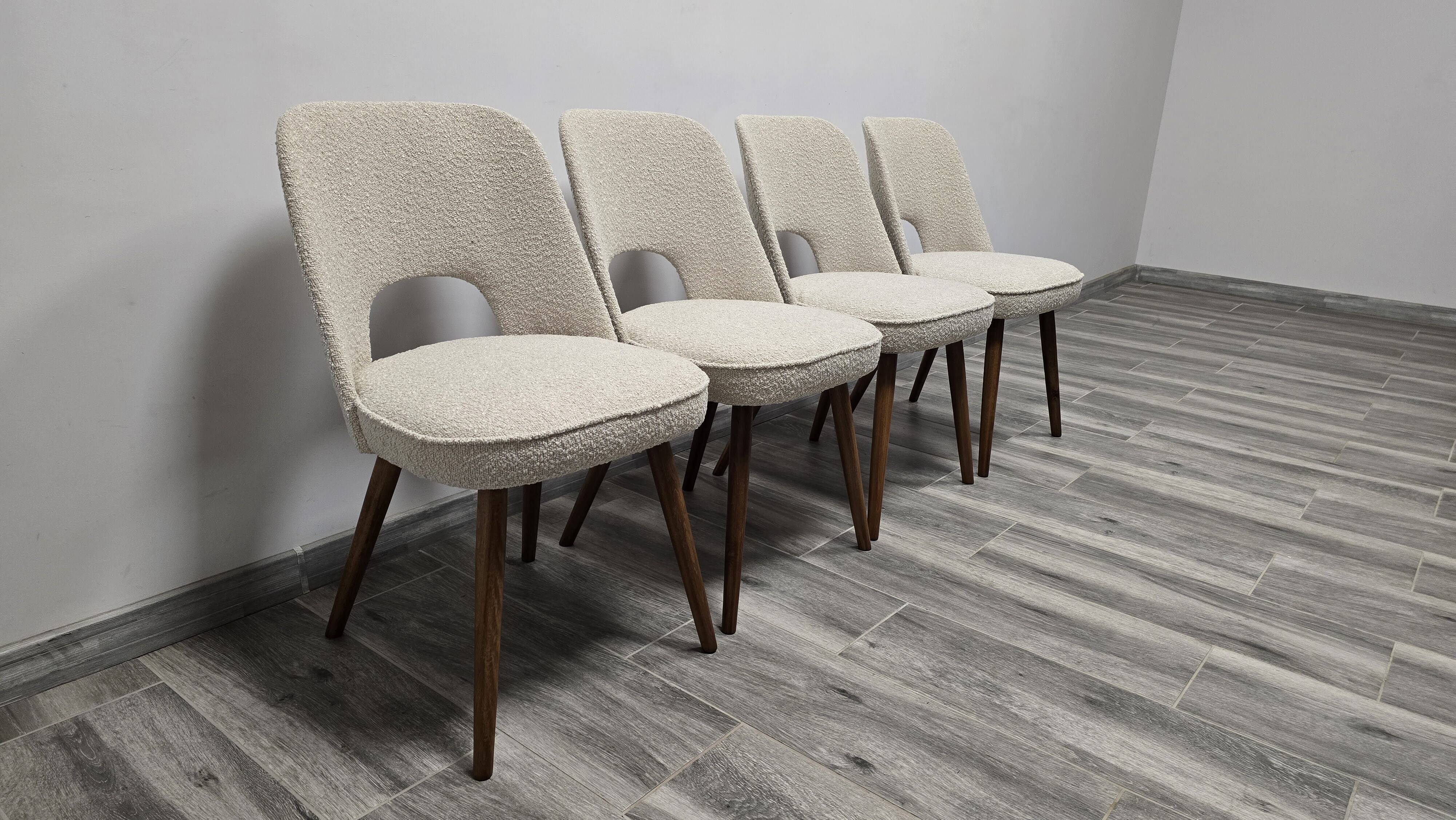 Dining Chairs by Oswald Haerdtl for Ton, 1950s, Set of 4