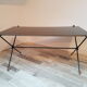 Neoclassical low brass and metal table
