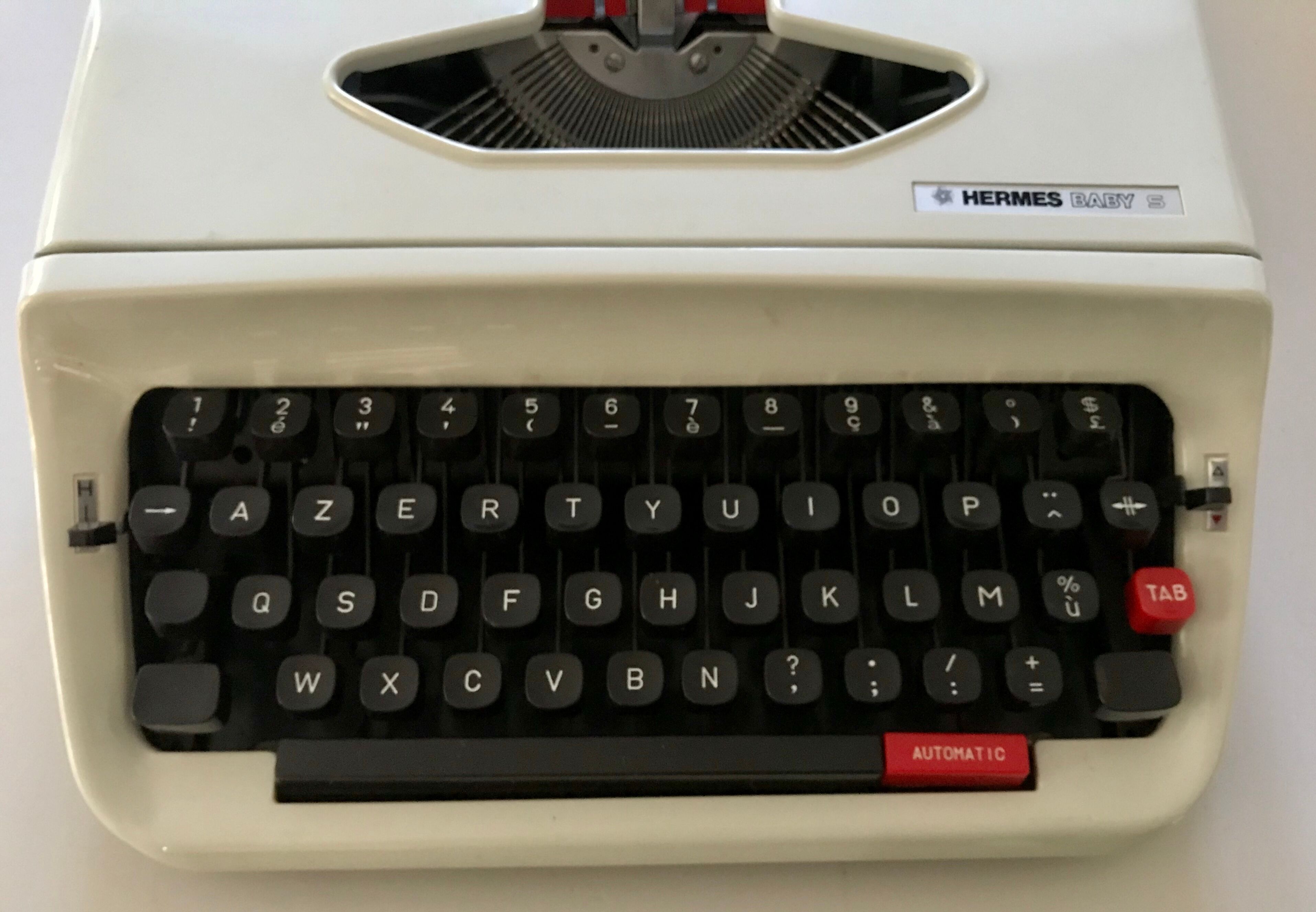 Hermes baby S typewriter 1970