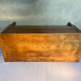 Oak tie with storage box