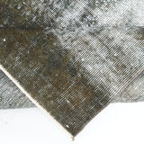 3x7 Classic Vintage Turkish Runner Rug, 3x7 Runner Rug, Short Vintage Rug, Handmade Rug206x95Cm