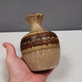 Beautiful vase by HNB in ​​his own workshop 1980s Denmark.