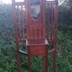 Art Deco mahogany cloakroom