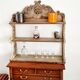 Carved 1900s wall or table shelf