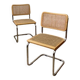 Breuer chair in cane and light wood