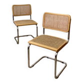 Breuer chair in cane and light wood