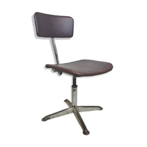 Chaise de bureau industrielle