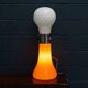 Vintage 20thc italian table / floor lamp by carlo nason for mazzega c.1970