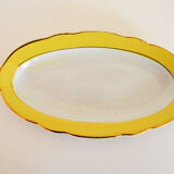 Duo of dishes Lunéville daffodil model