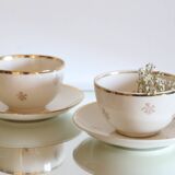 Pair of Villeroy and Boch chocolate cups