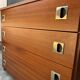 1960s teak Scandinavian style chest of drawers