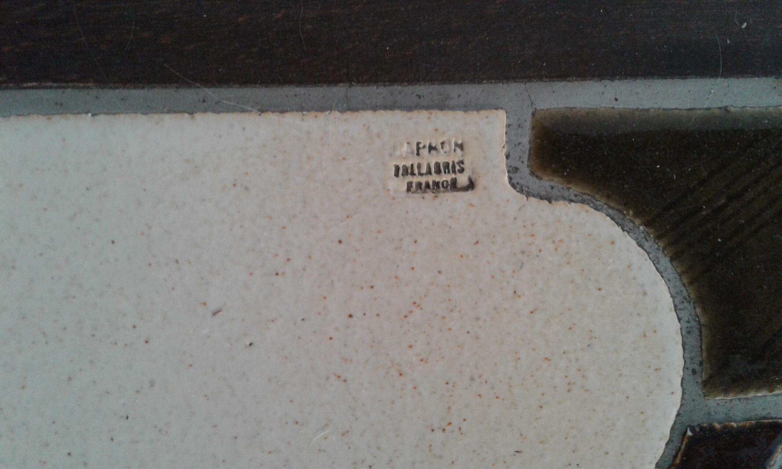 Roger Capron coffee table Shogun model vintage