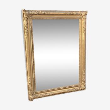 Old gilded mirror style Restoration 104x67cm