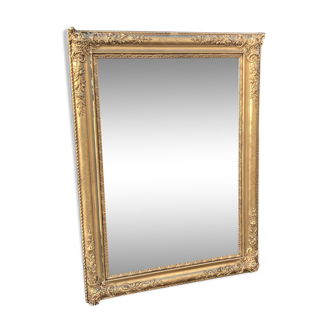 Old gilded mirror style Restoration 104x67cm
