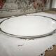 Extra-flat large pie dish English porcelain Wedgwood model Amherst