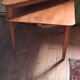 Scandinavian wooden coffee table, side table from the 1960s-1970s.