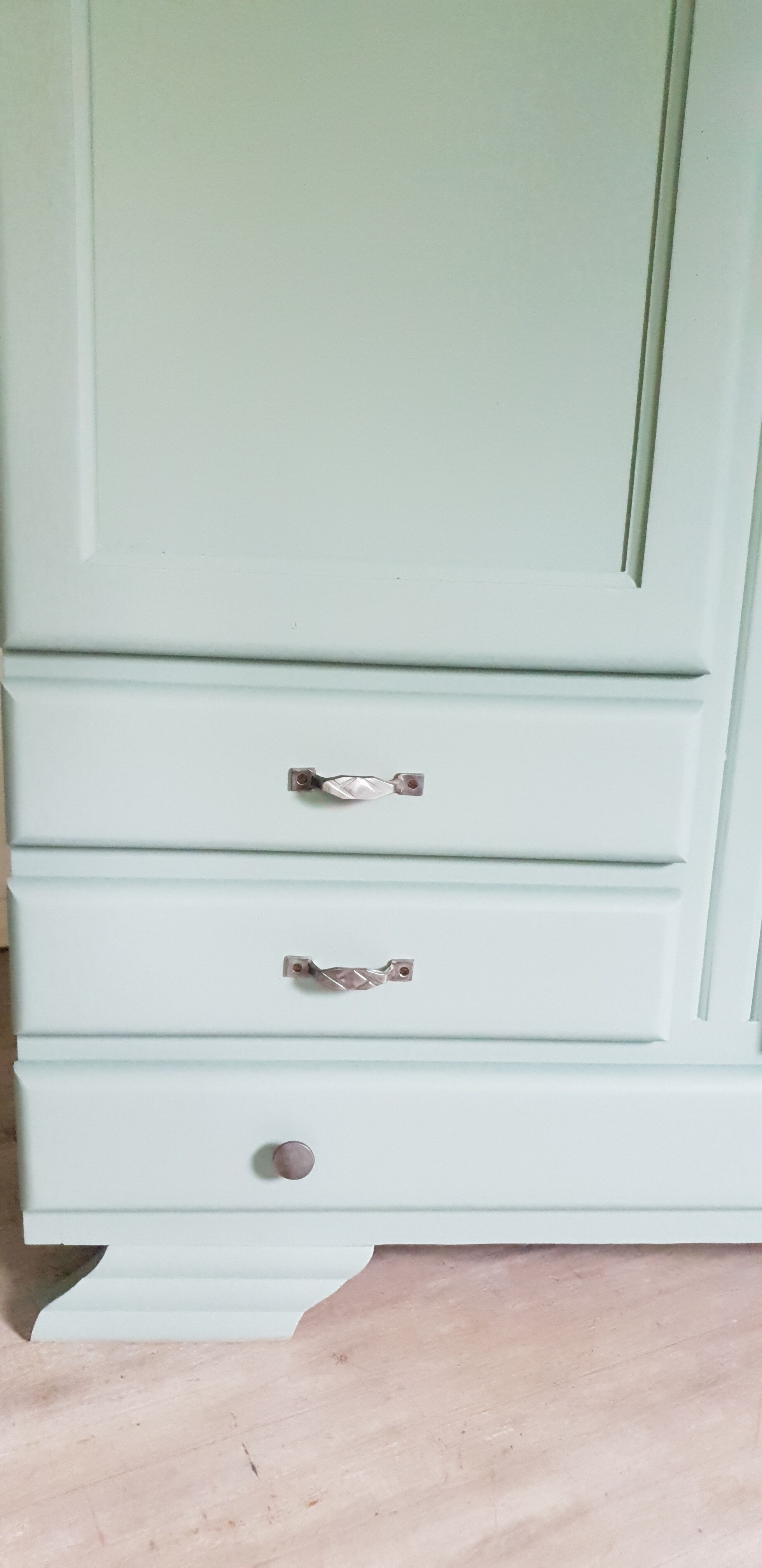 Green wardrobe thatdon art deco